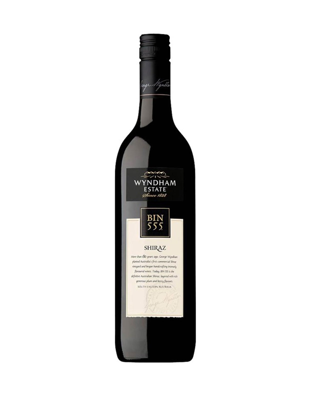 WYNDHAM ESTATE BIN 555 SHIRAZ           