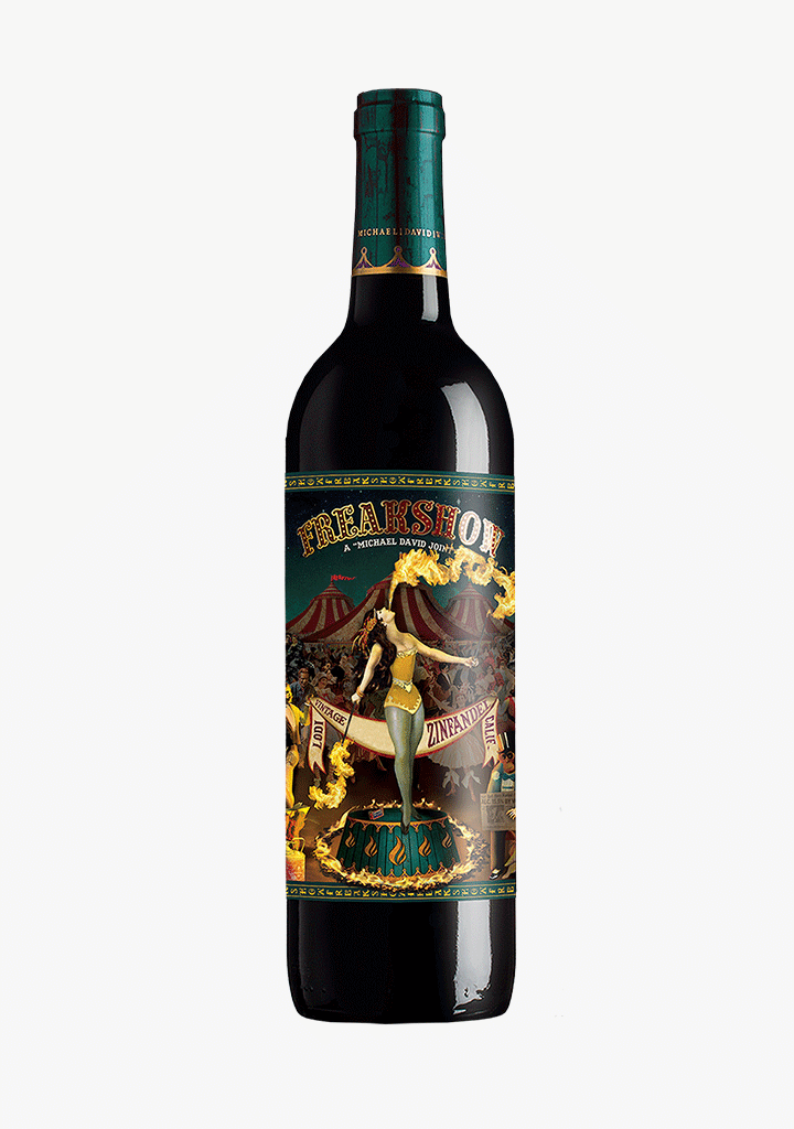 MICHAEL DAVID FREAKSHOW ZINFANDEL       