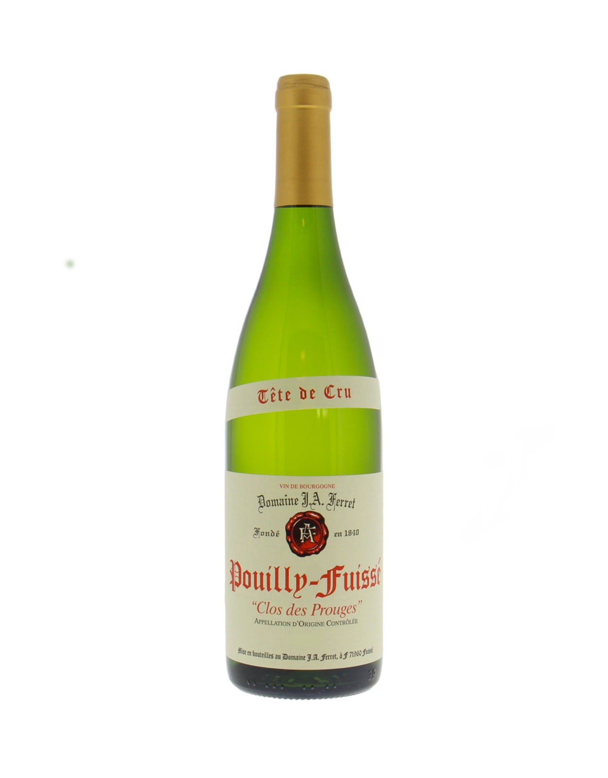 POUILLY-FUISSE TETE DE CRU DES PROUGES  