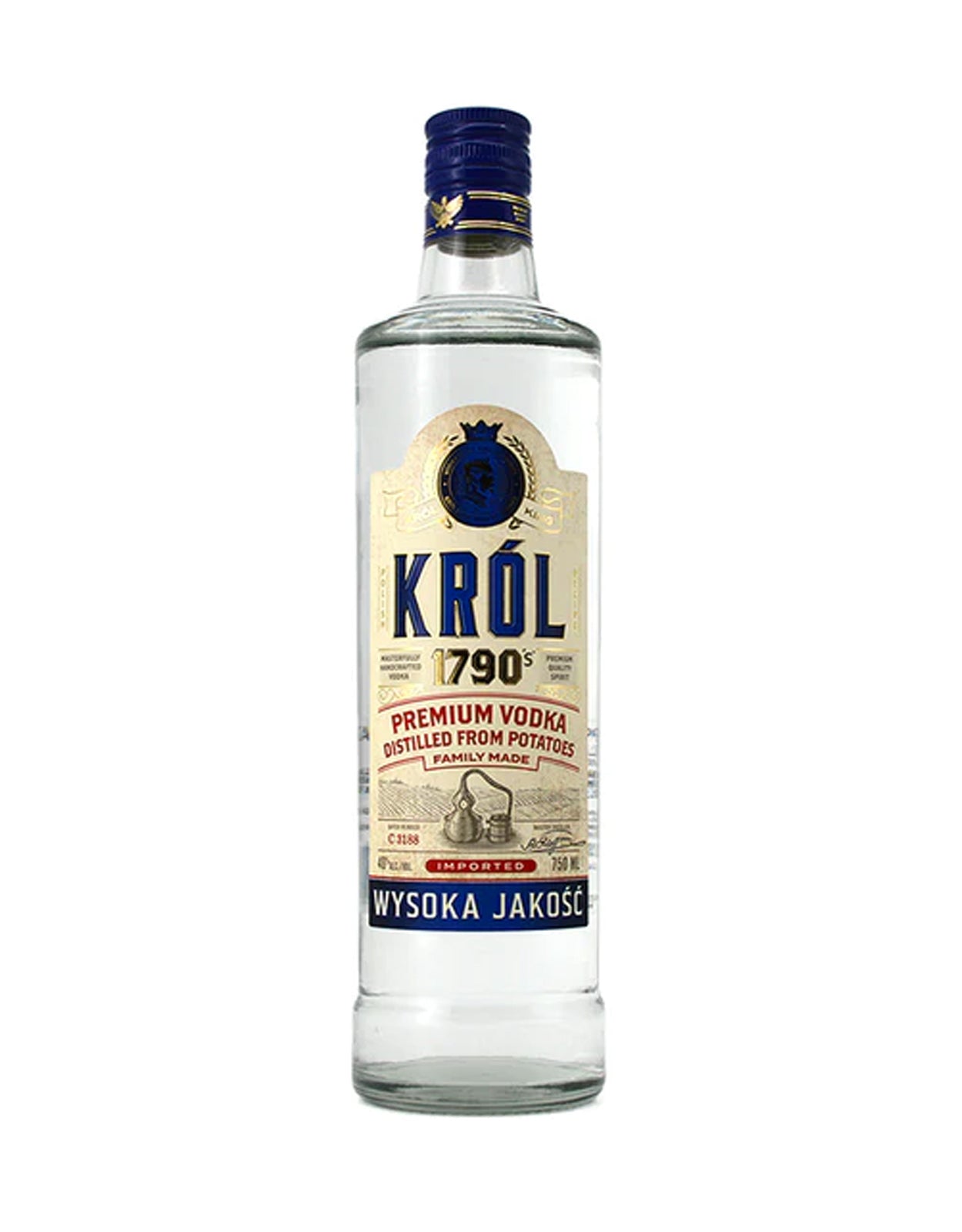 KROL POTATO VODKA 750ML                 