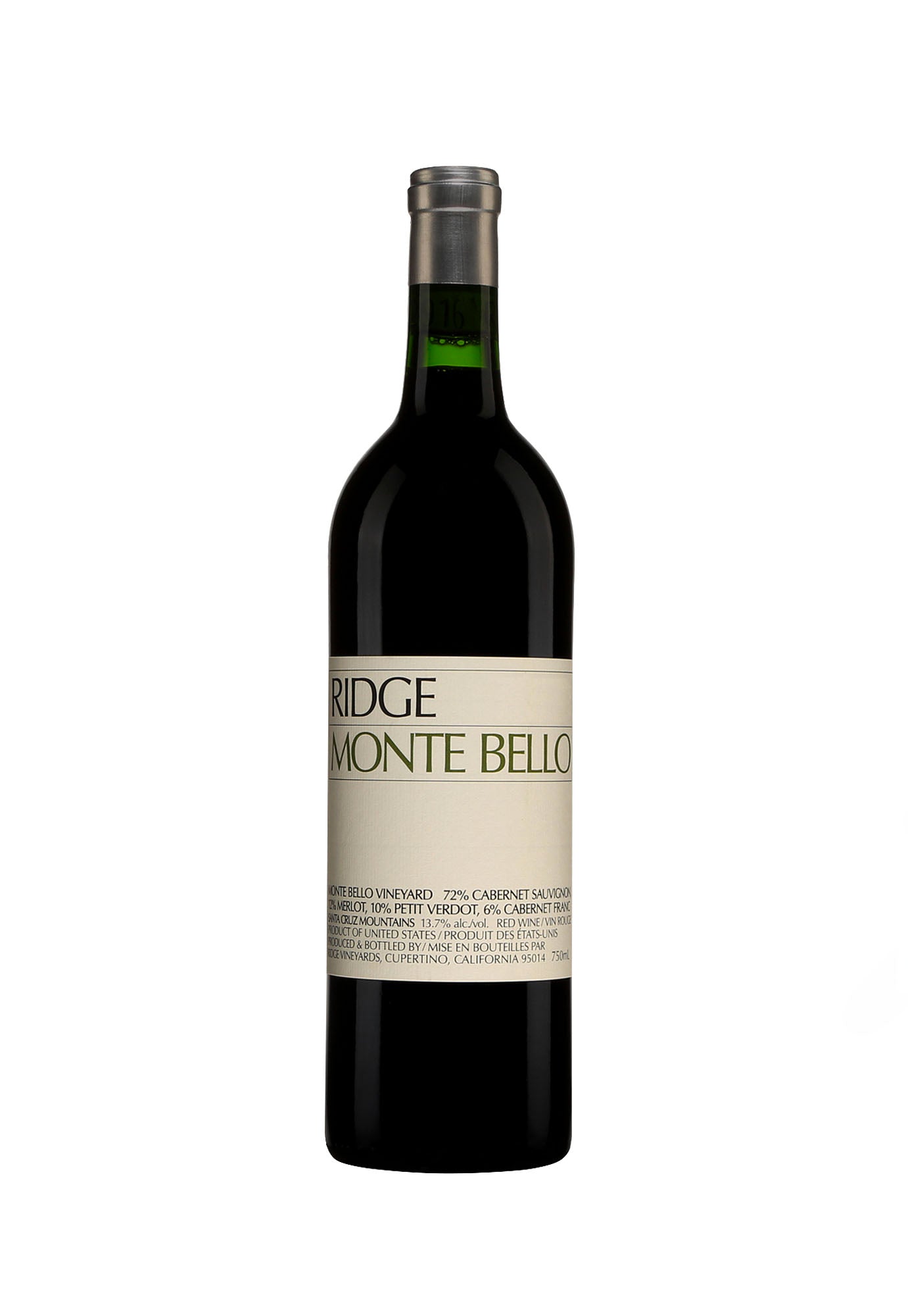 RIDGE MONTE BELLO CABERNET SAUVIGNON    
