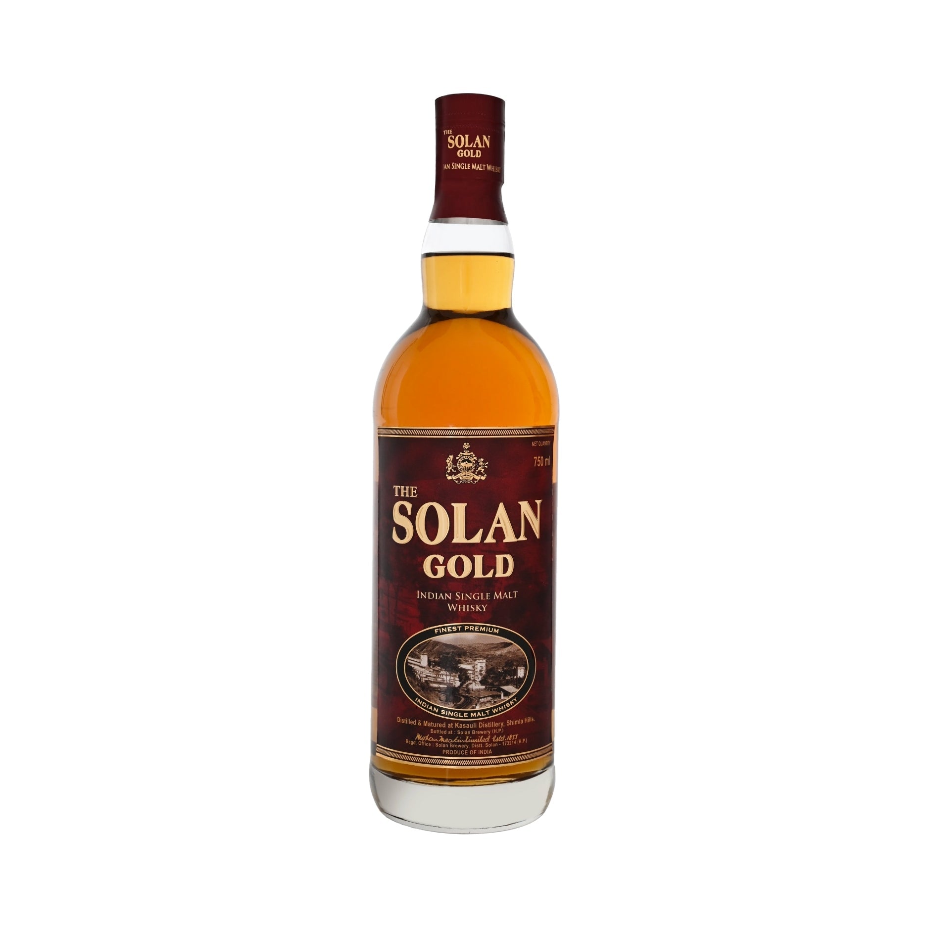 SOLAN GOLD INDIAN SINGLE MALT WHISKY    