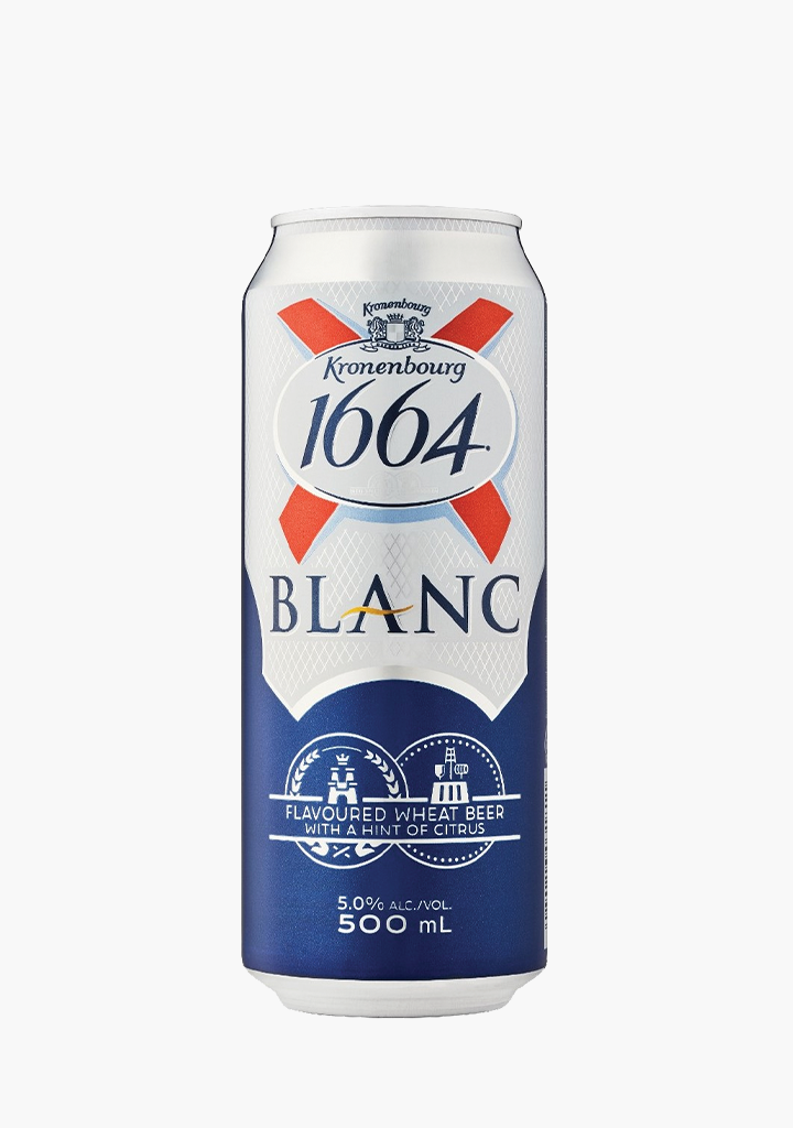 KRONENBOURG 1664 BLANC 473ML CAN        