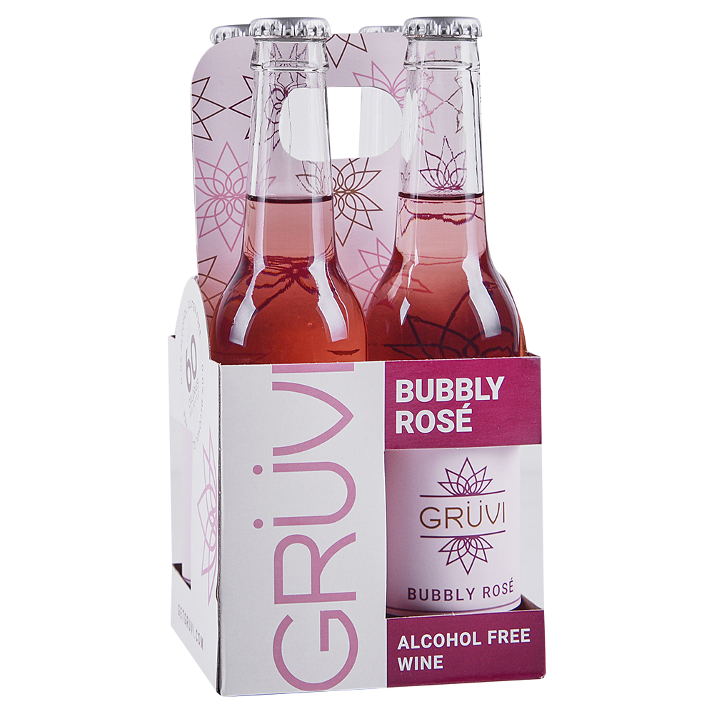 GRUVI - BUBBLY ROSE24/PACK              