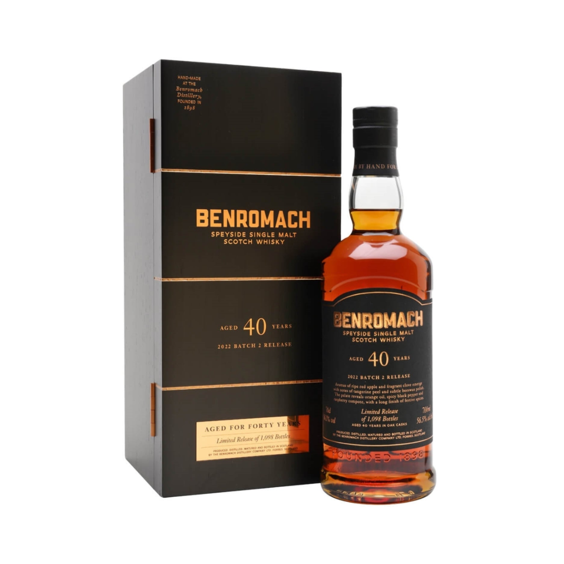 BENROMACH 40YO 2022 EDITION BATCH 2     