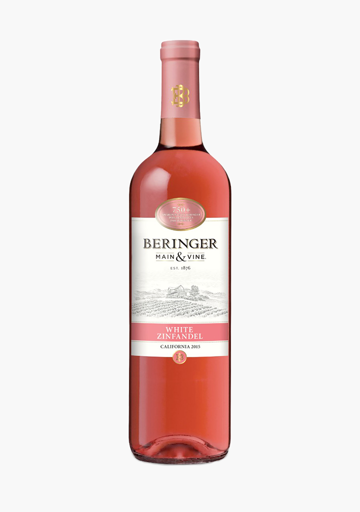 BERINGER MAIN & VINE WHITE ZINFANDEL    