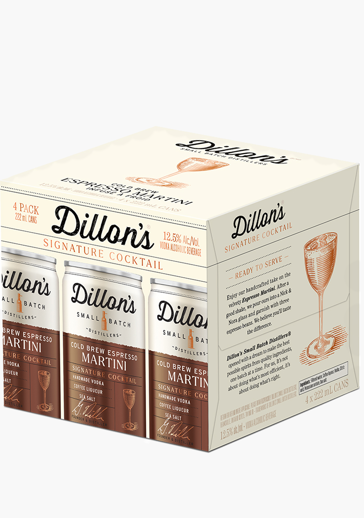Dillon's Espresso Martini - 4x222ML
