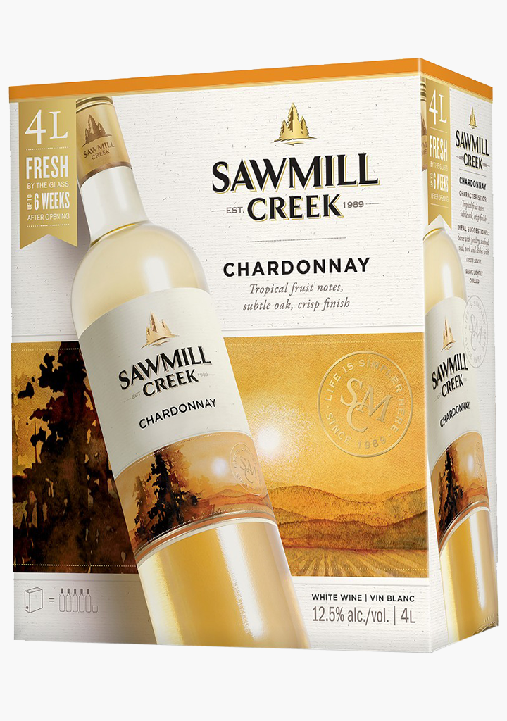 SAWMILL CREEK CHARDONNAY4L              