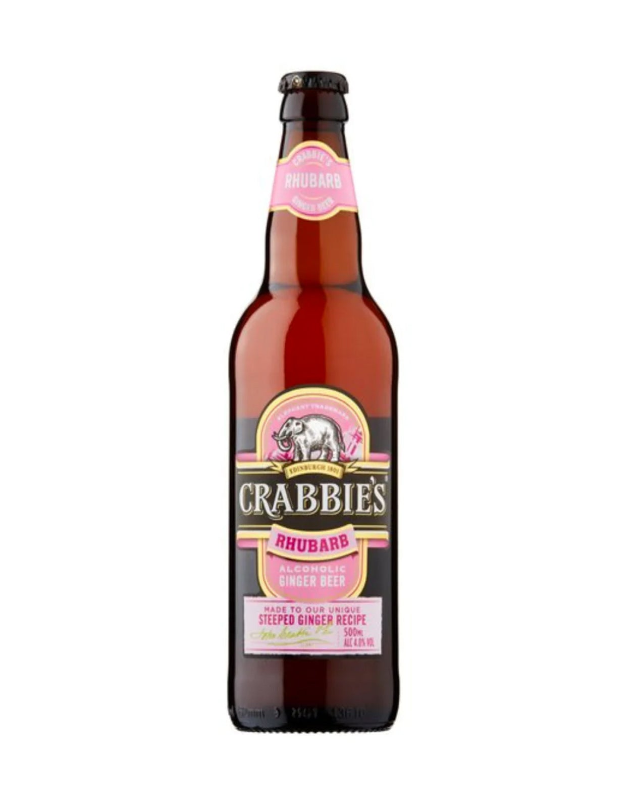 CRABBIE'S RHUBARB ALCOHOLIC GINGER BEER 