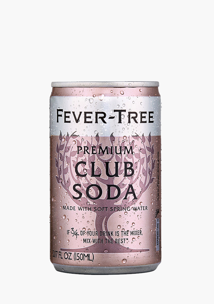 FEVER TREE SODA WATER3X8X150ML CANS     
