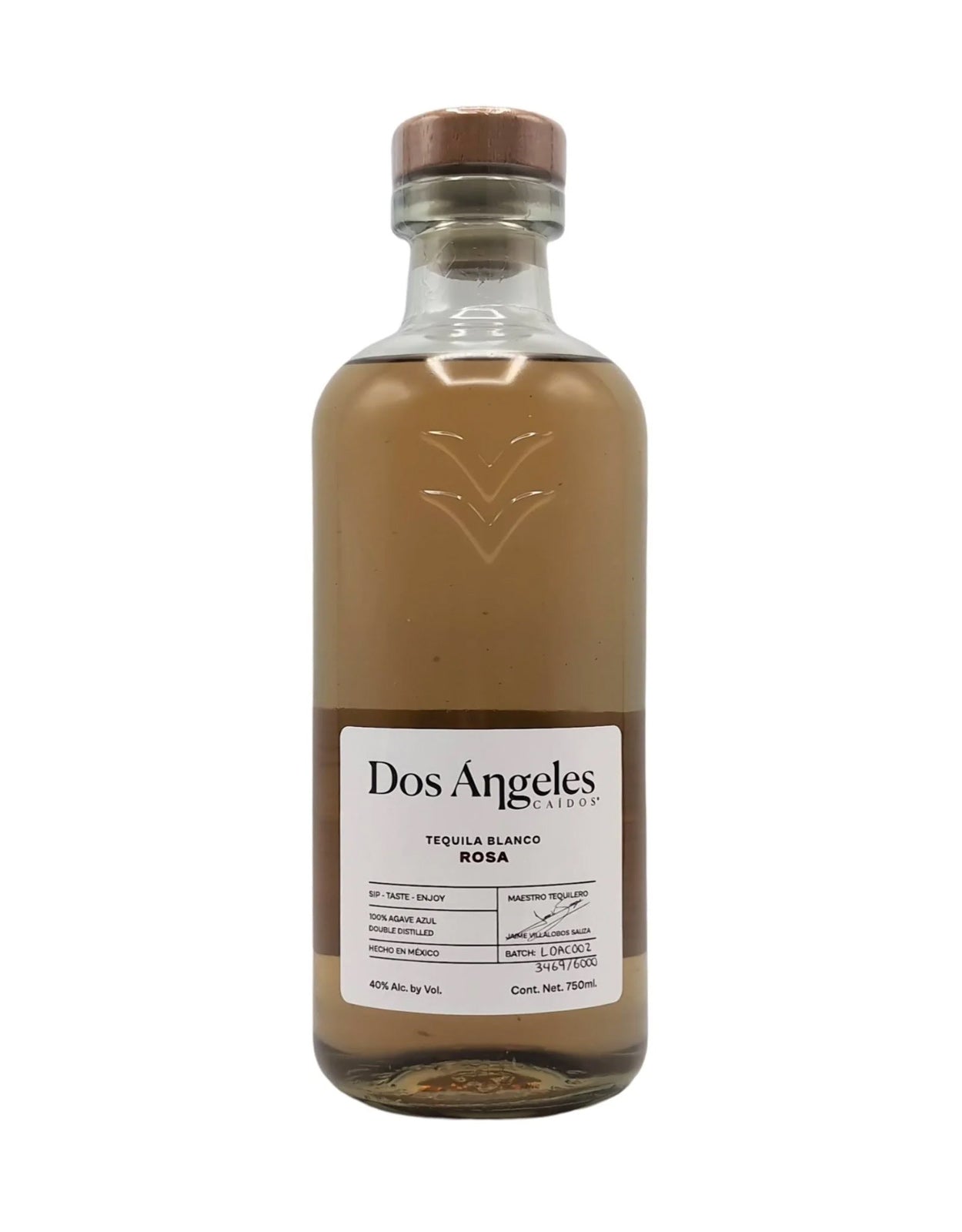 DOS ANGELES CAIDOS TEQUILA ROSA         