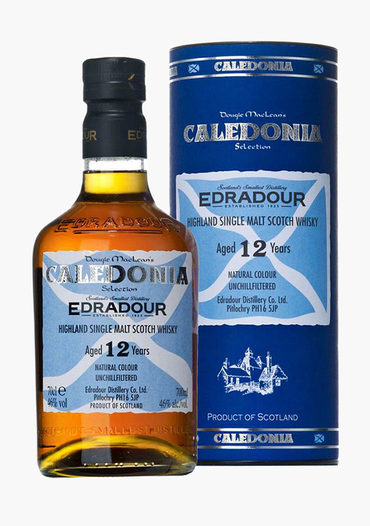 EDRADOUR CALEDONIA 12 YEARS OLD 46%     