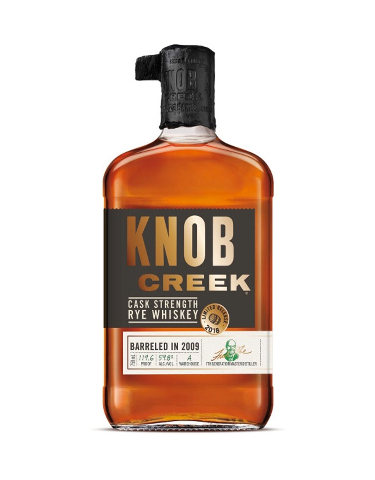 KNOB CREEK CASK STRENGTH RYE            