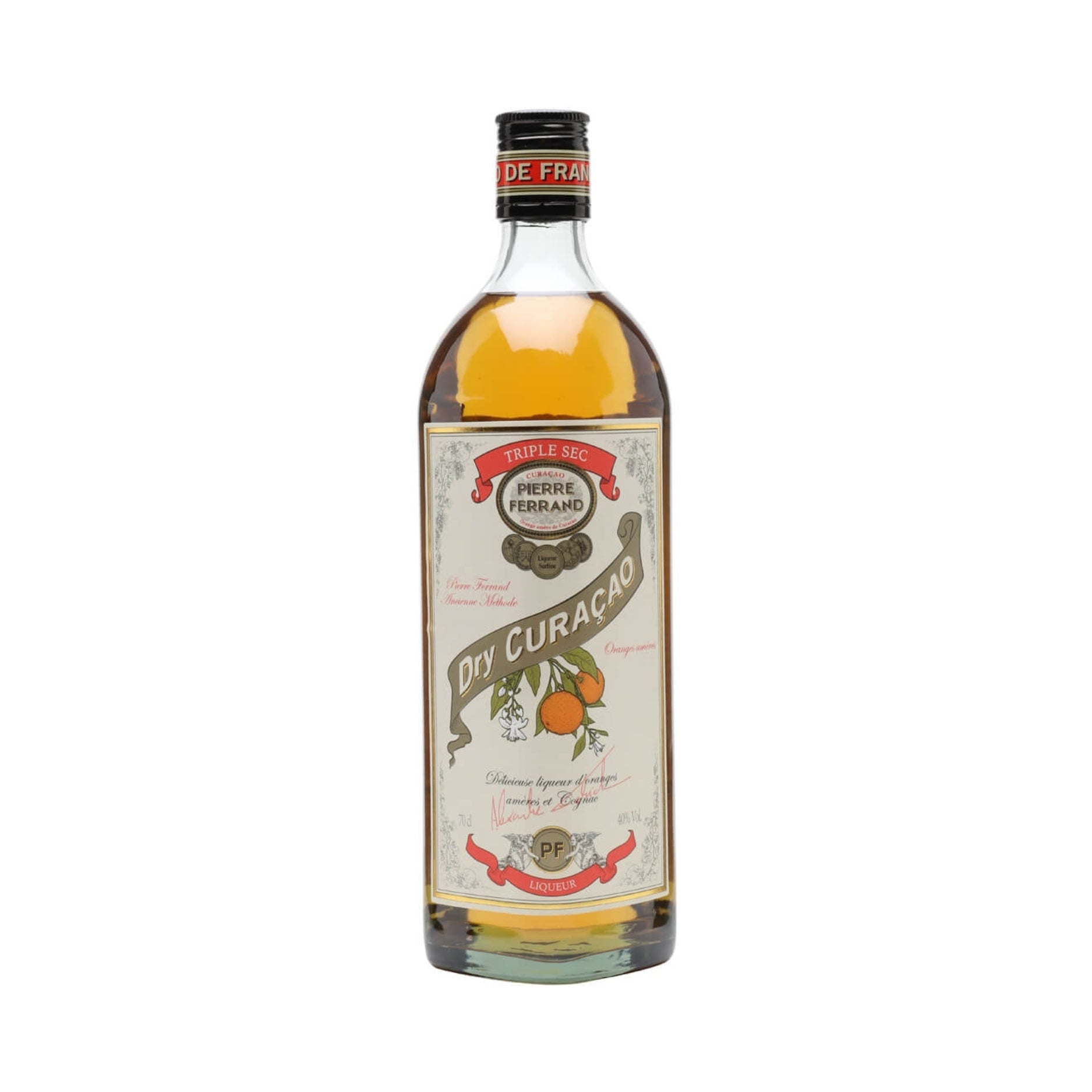FERRAND DRY CURACAO LIQUEUR             