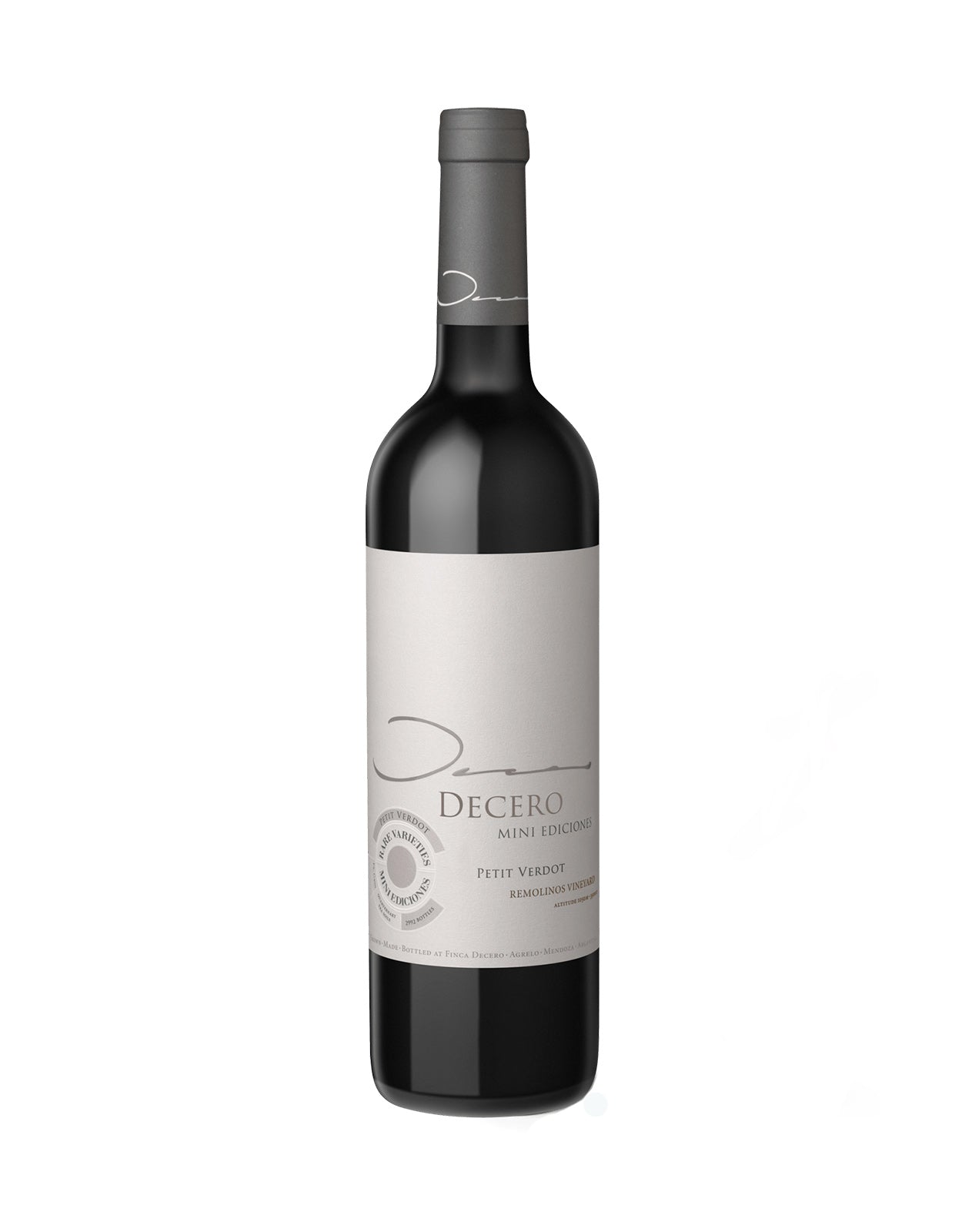 DECERO PETIT VERDOT REMOLINOS VINEYARD  