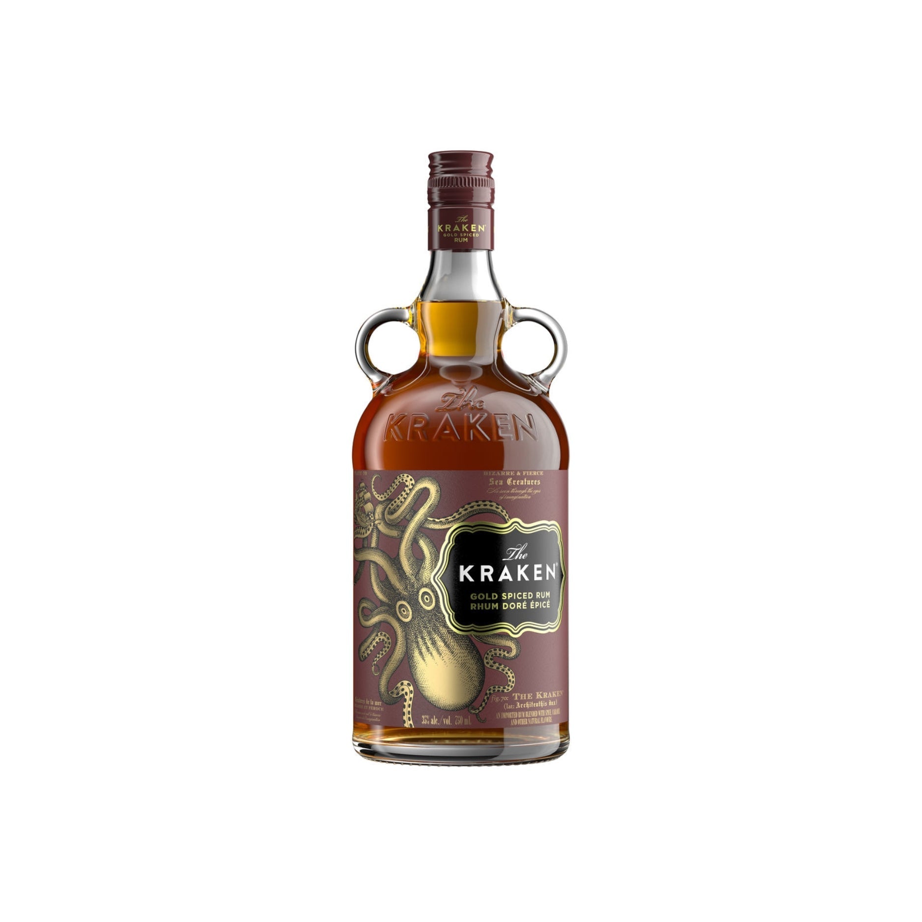 THE KRAKEN GOLD SPICED RUM              