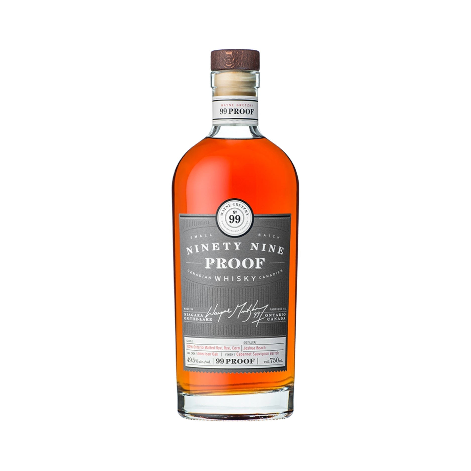 WAYNE GRETZKY 99 PROOF WHISKY           