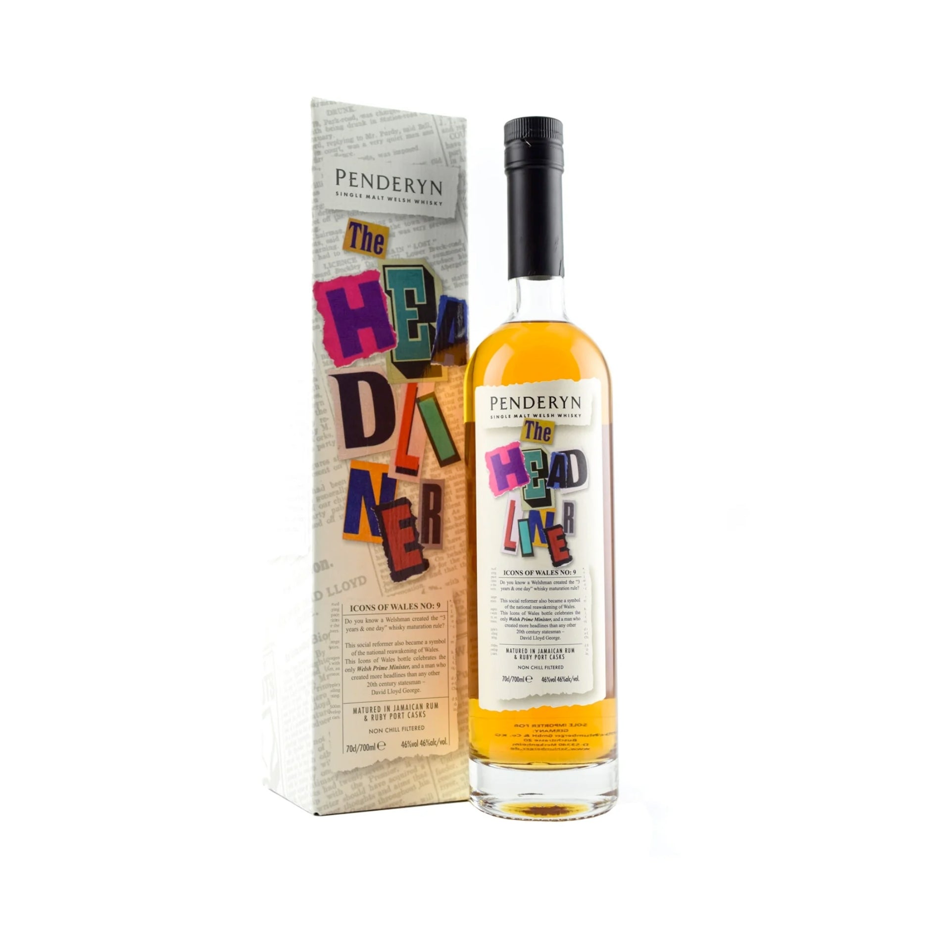PENDERYN ICON OF WALES THE HEADLINER    