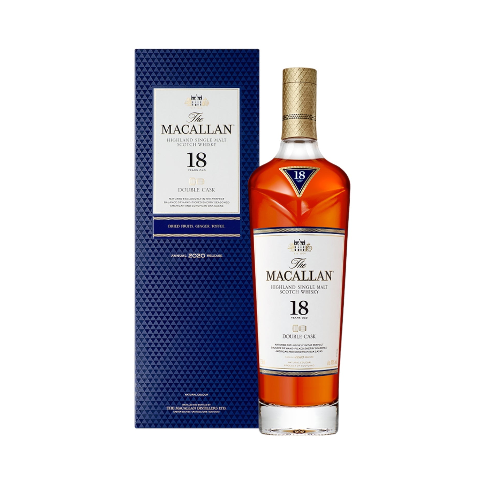 THE MACALLAN DOUBLE CASK 18 YEAR OLD    
