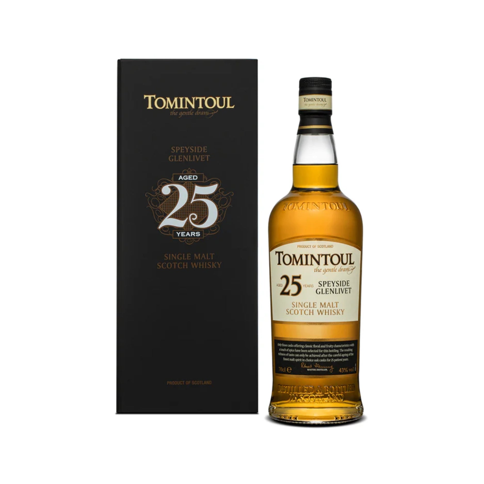 TOMINTOUL 25 YO                         