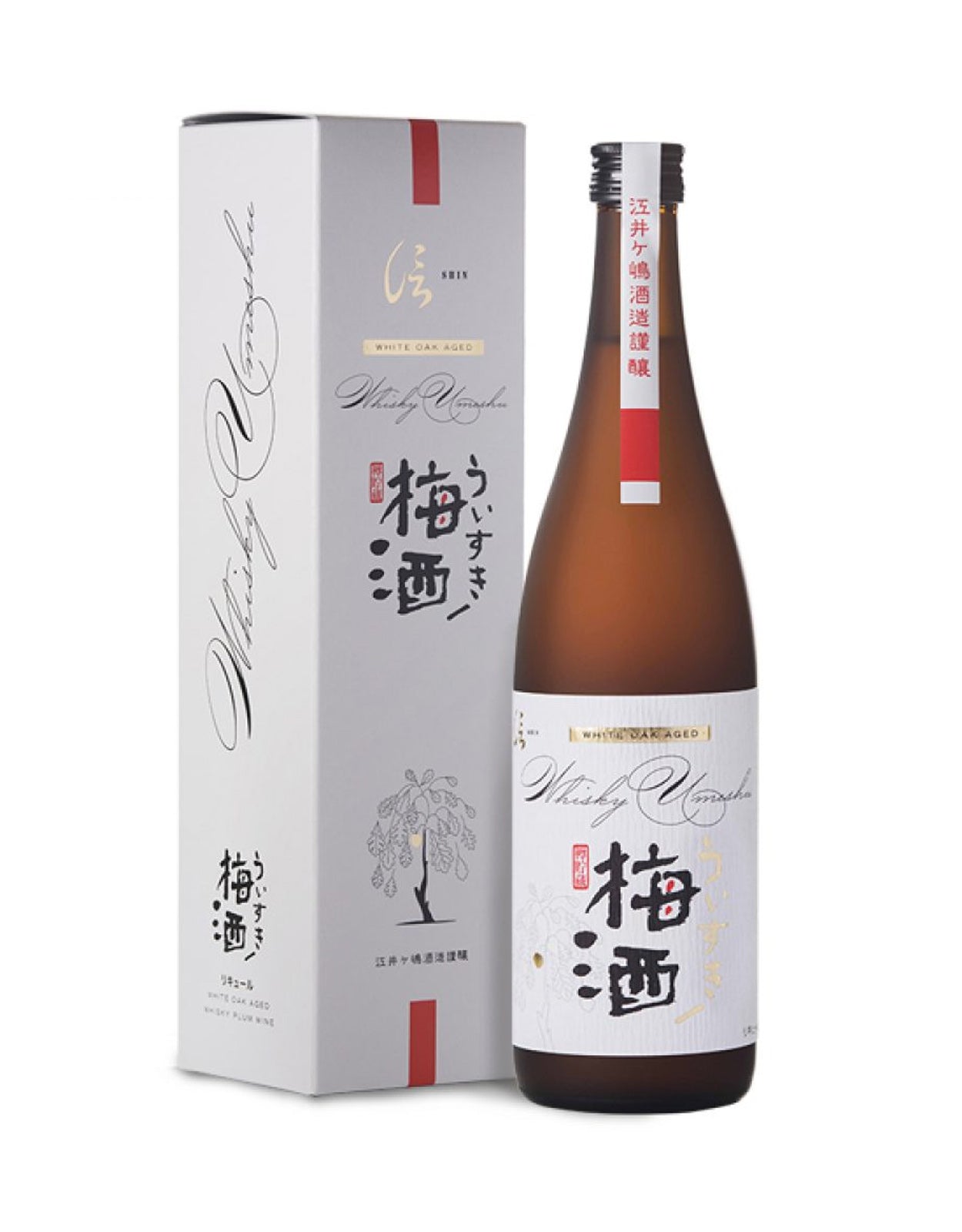 SHIN WHITE OAK AGED WHISKY UMESHU       