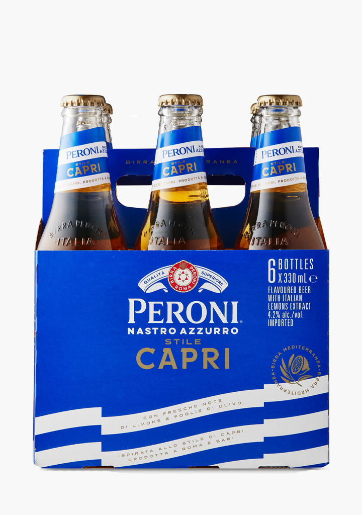 PERONI NASTRO AZZURRO STILE CAPRI       