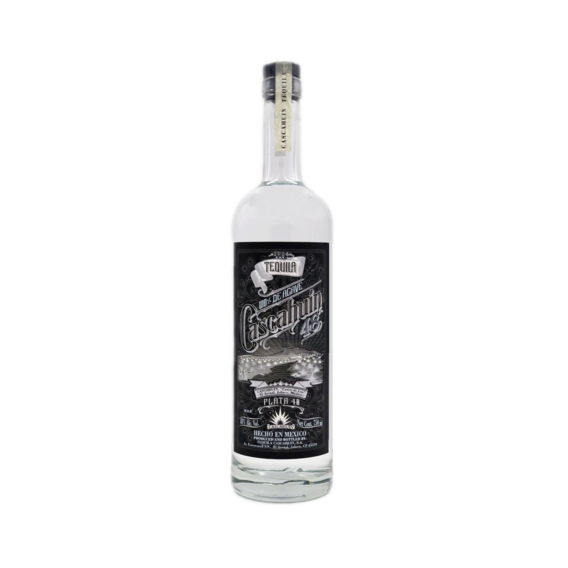 TEQUILA CASCAHUIN PLATA 48              