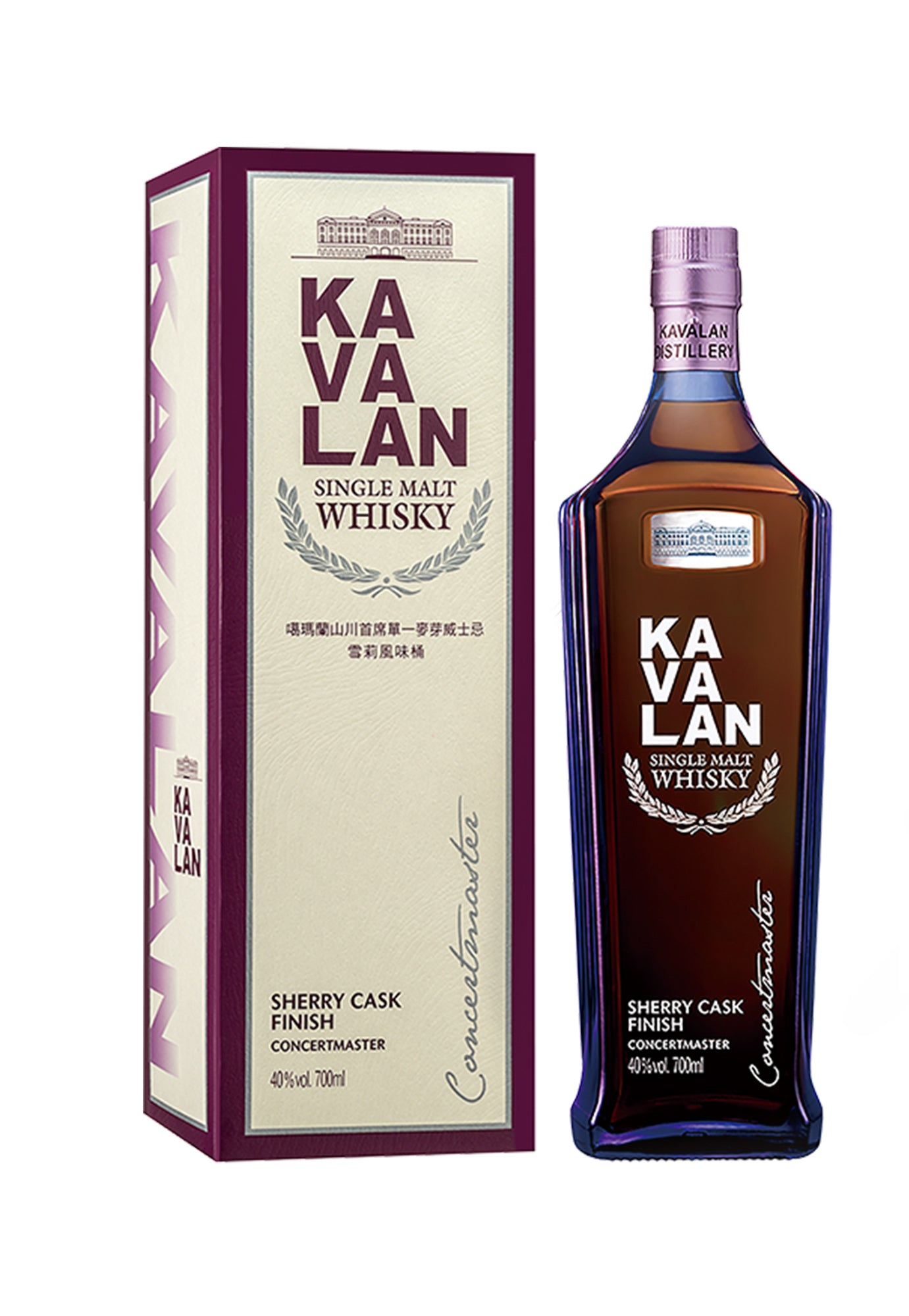 KAVALAN CONCERTMASTER SHERRY CASK FINISH