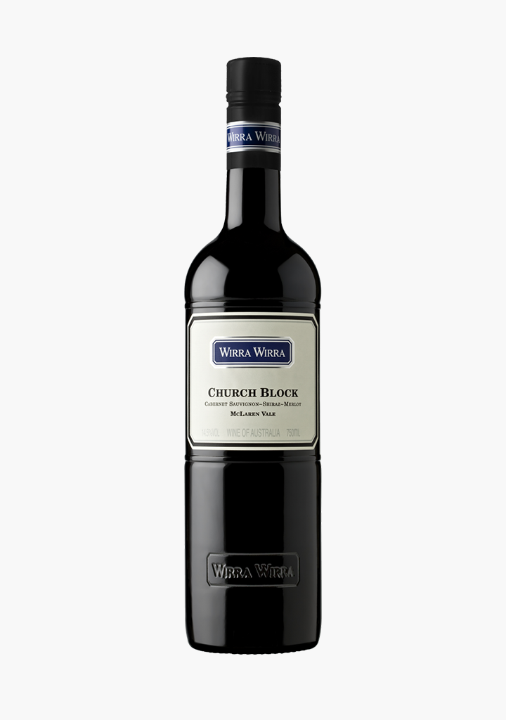 WIRRA CHURCH BLOCK CAB.SHIRAZ.MERLOT    