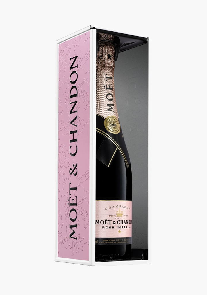 MOET & CHANDON BLANK METAL BRUT ROSE    