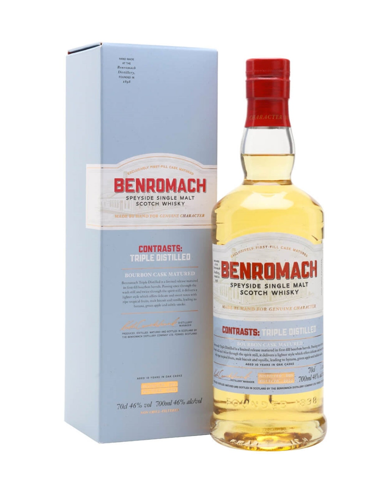 BENROMACH TRIPLE DISTILLED              