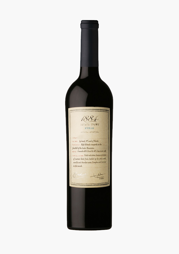 1884 ESTATE GROWN SYRAH                 