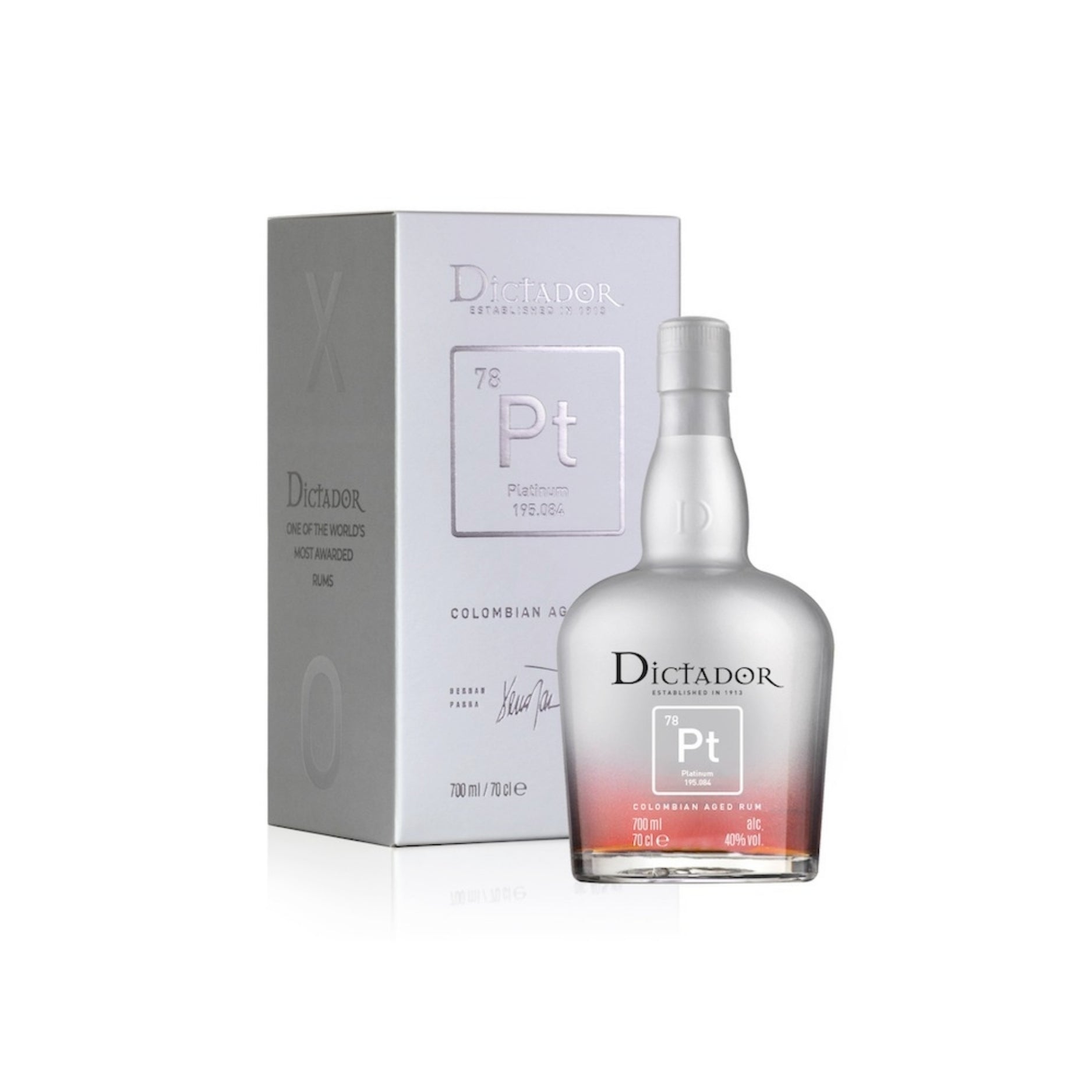 DICTADOR XO PLATINUM RUM                