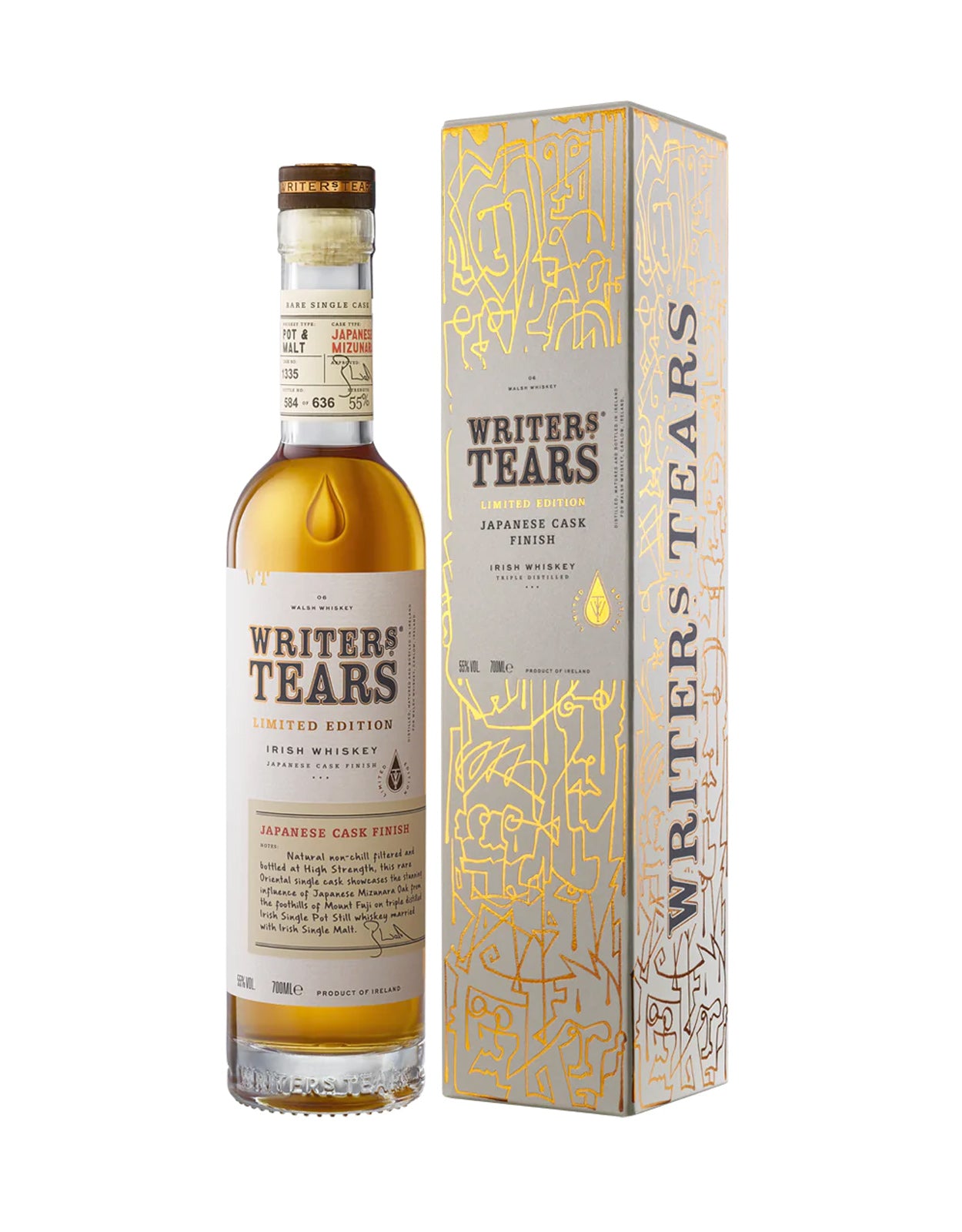 WRITERS' TEARS JAPANESE MIZUNARA CASK   