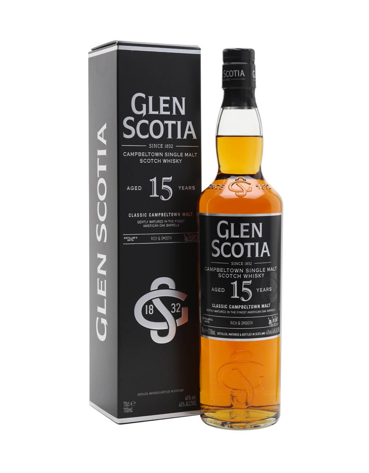 GLEN SCOTIA 15 YEAR OLD SINGLE MALT     