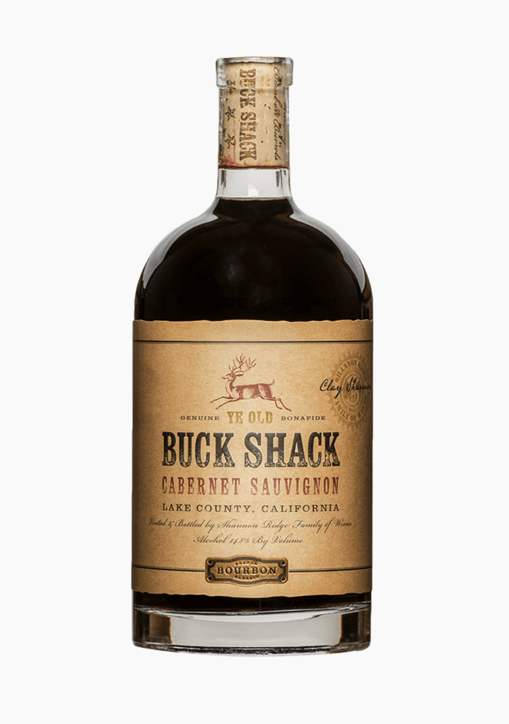 BUCK SHACK BOURBON BARREL CAB SAUV      