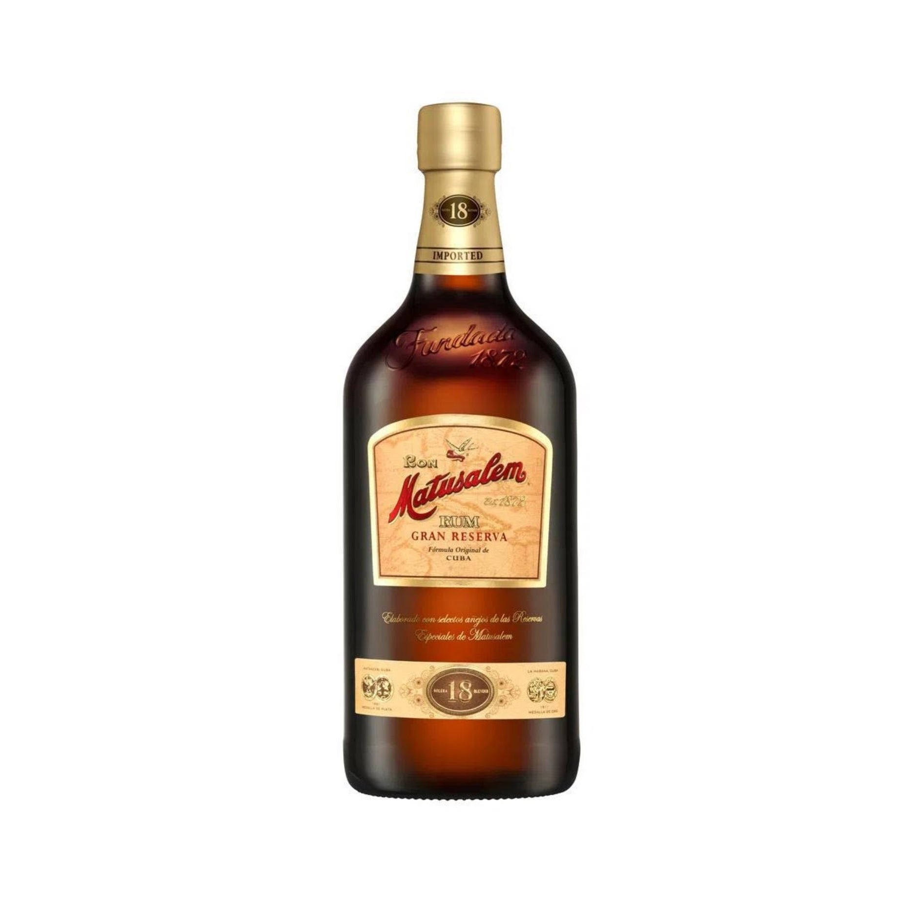 RON MATUSALEM GRAN RESERVA RUM - 18 YR  