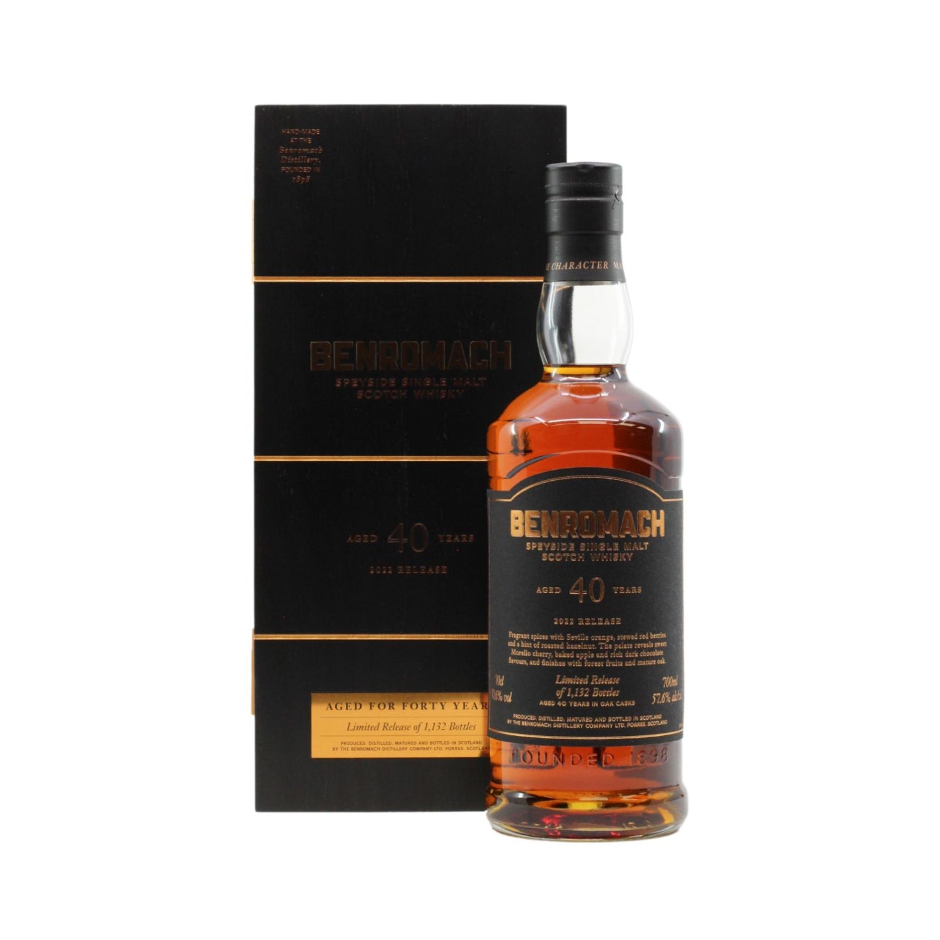 BENROMACH 40 YEAR OLD 2022              