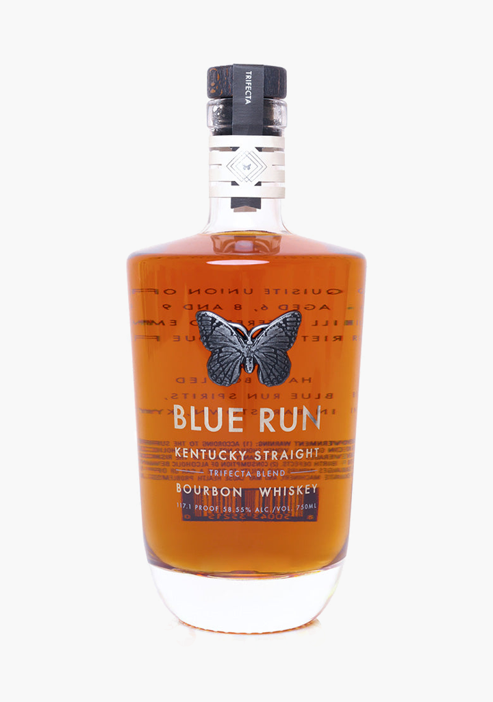 BLUE RUN KS BOURBON WHISKEY TRIFECTA    
