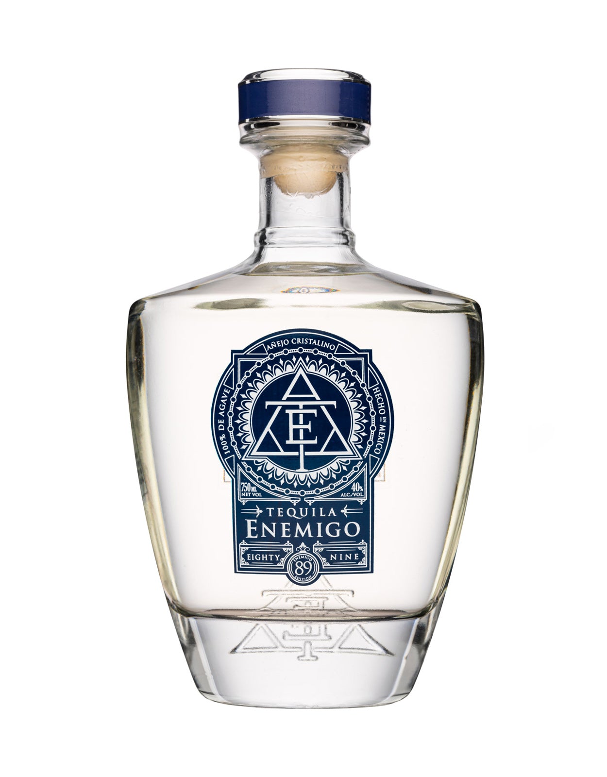 ENEMIGO 89 ANEJO CRISTALINO TEQUILA     