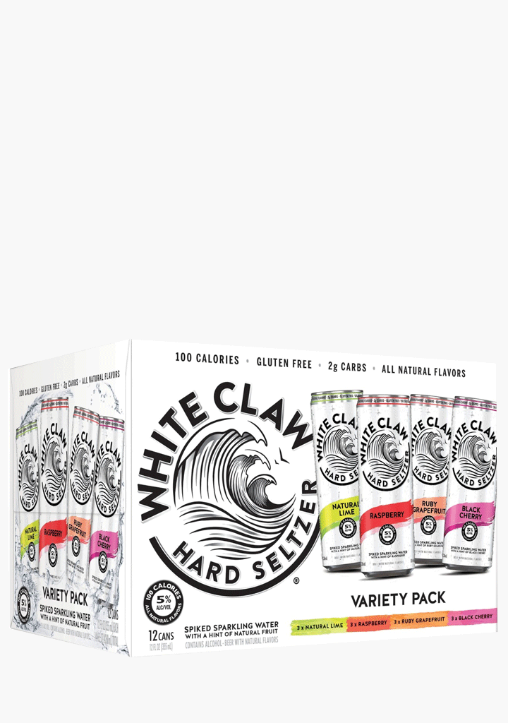 White Claw Hard Seltzer Variety Pack - 12x355ML