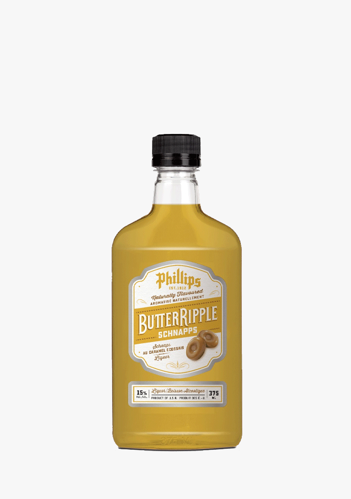 PHILLIPS BUTTER RIPPLE SCHNAPPS         