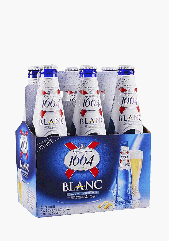 KRONENBOURG 1664 BLANC 6X330ML BOTTLE   