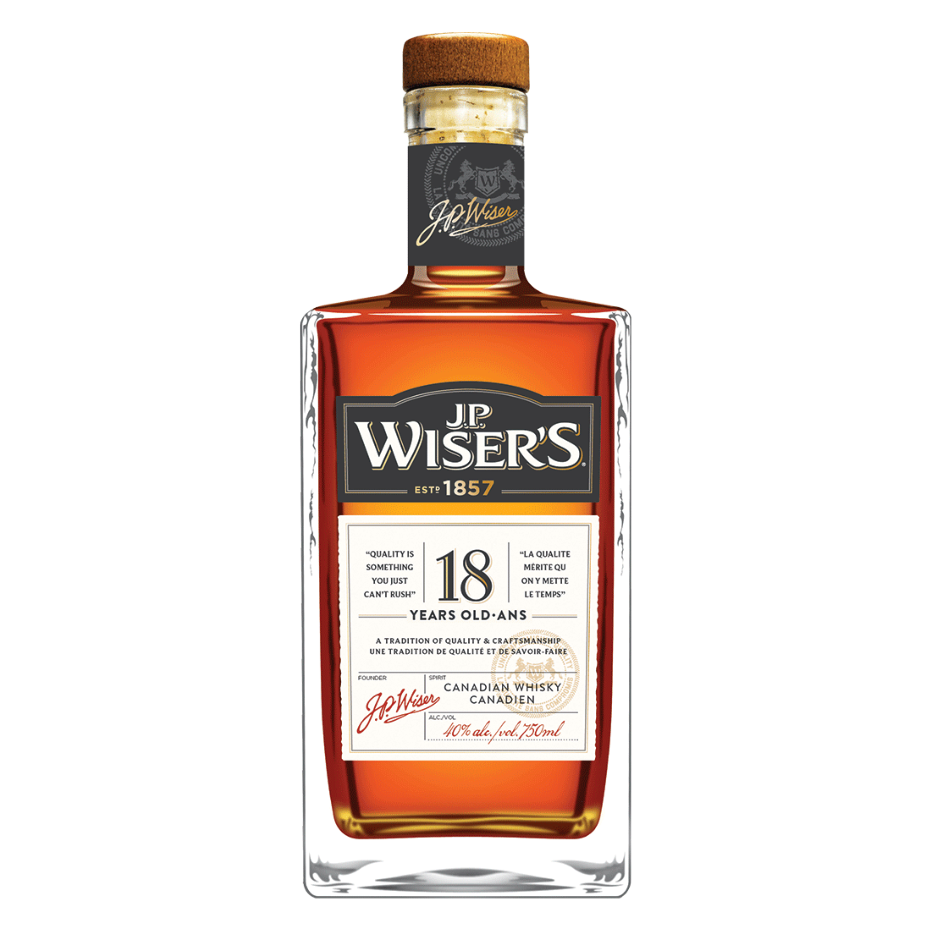 J.P. WISER'S 18 YO 6/750ML              