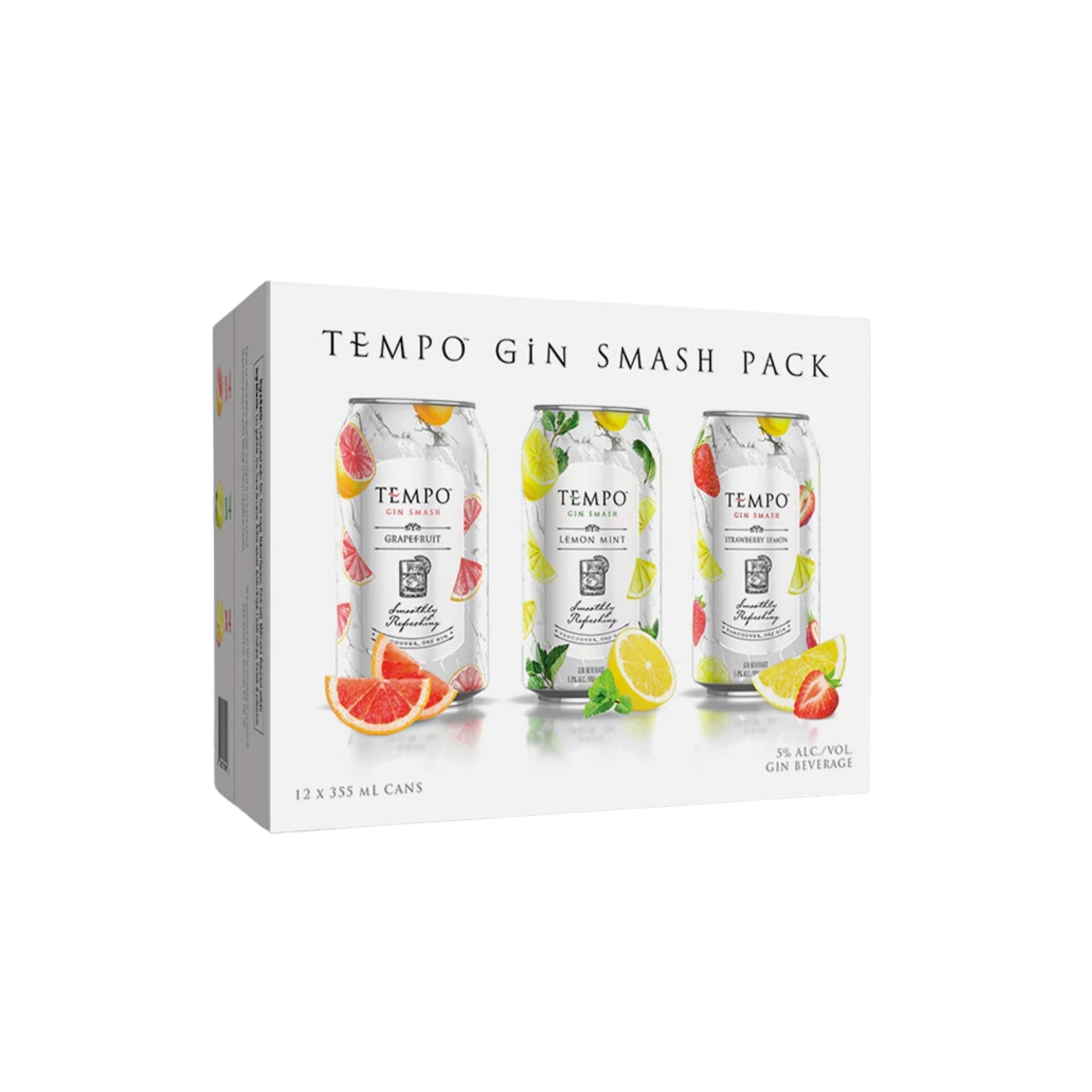 Tempo Gin Smash Mix 12 X 355mL