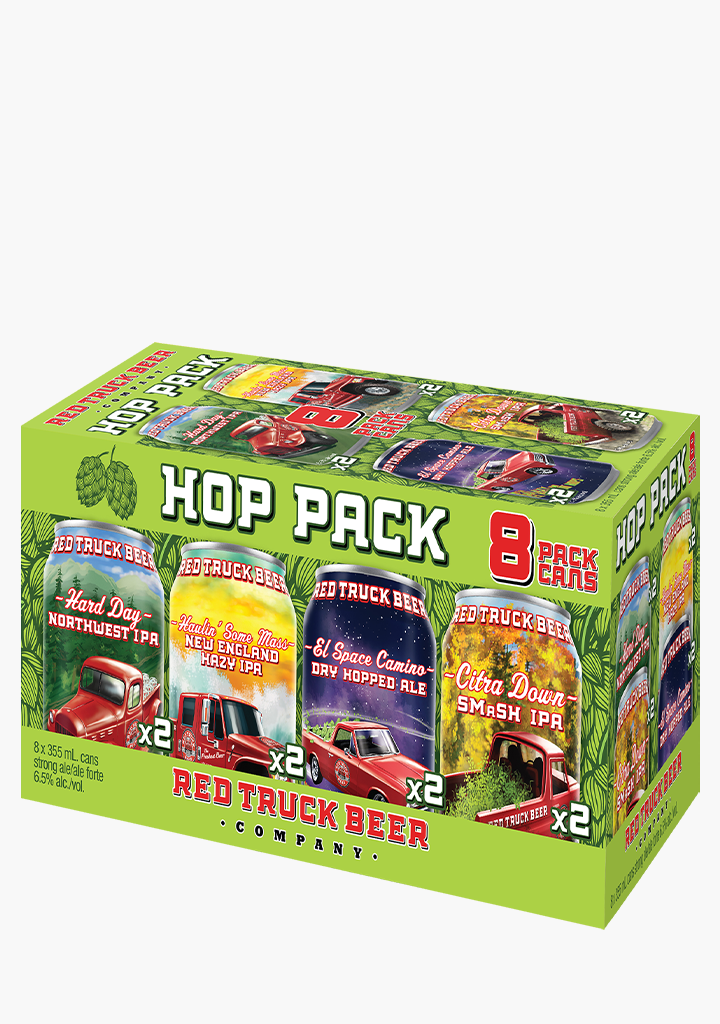 RED TRUCK HOP PACK 8 CAN MIX            