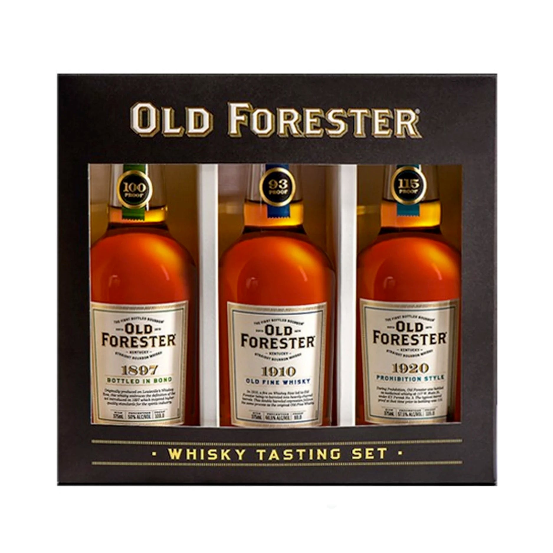 OLD FORESTER WHISKEY ROW GIFT PACK      