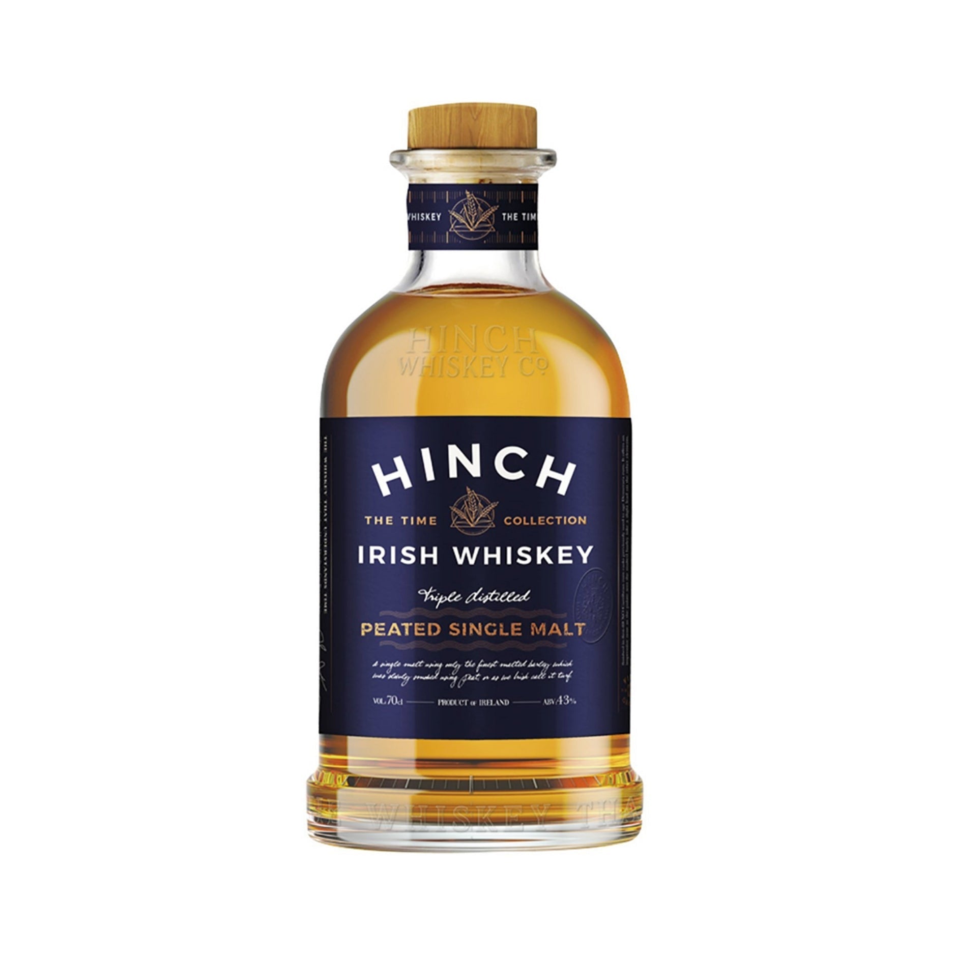 HINCH WHISKEY PEATED SINGLE MALT        