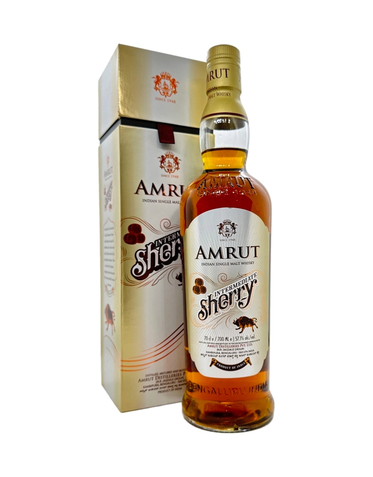 AMRUT INTERMEDIATE SHERRY SINGLE MALT CS