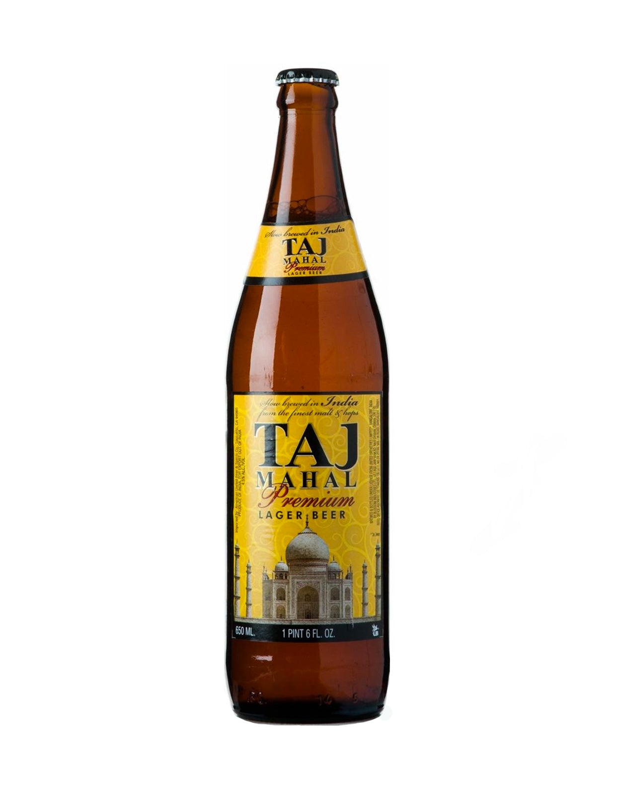 TAJ MAHAL PREMIUM INDIAN LAGER BEER     